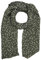 Zwillingsherz Seiden-Tuch im Blümchen Design - Hochwertiger Schal für Damen Mädchen - Halstuch - Umschlagstuch – Pashmina - Loop - weicher Schlauchschal für Frühjahr Sommer Herbst Winter - grün