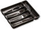 Kesper | Besteckkasten - Besteckeinsatz für die Schublade, Material: Kunststoff (PP), Maße: B 29 x T 33 x 4,5 cm, Farbe: Grau | 30091