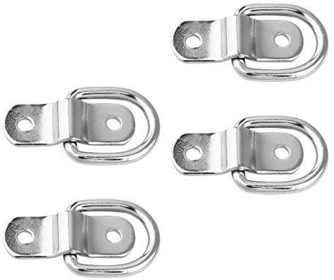 PRETYZOOM 4piezas Para Remolque Anillo De d Soporte De Montaje Tornillos De Remolque