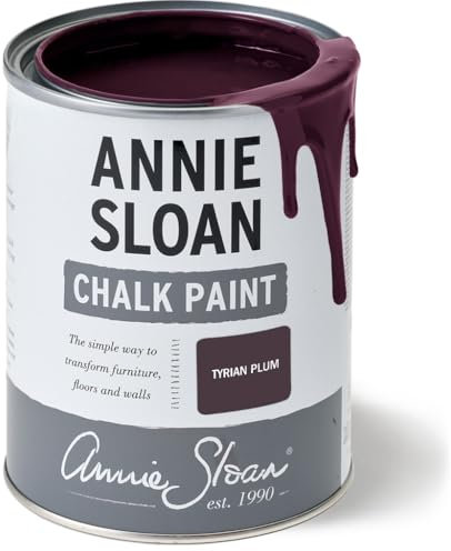Annie Sloan Chalk Paint for Furniture and Wood, 120 ml Tyrian Plum