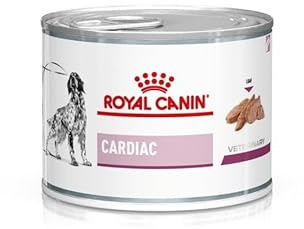 Royal Canin Veterinary Cardiac | 12 x 200 g | Diet - alimento Completo para Perros Adultos | Puede Ayudar a la función Cardiaca en la insuficiencia Cardiaca crónica | Mousse