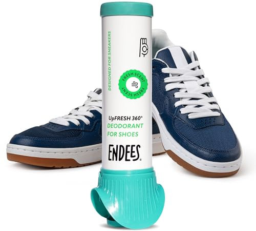 Endees – UpFresh 360° Shoe Deodorant Spray (100ml) – Long-Lasting Freshness with Easy 360° Application – Unisex Scent – Neutralising Deoderiser – for Sports, Daily Use