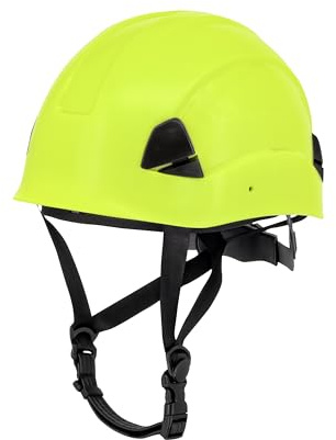 DEWALT DPG22 - Casco de Seguridad de trinquete de 4 Puntos de Alta Visibilidad, Tipo II, Clase E