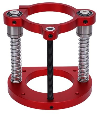 Cocoarm Base Tavolo per Fresatrice, Struttura in Lega di Alluminio con Sollevamento Manuale per Progetti di Lavorazione del Legno, Corsa di Sollevamento di 70 Mm e Adattamento Universale per Piccole