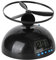 GLOGLOW Digitaler Wecker, Neuheit Flying LCD Wecker Hubschrauber Chopper Propeller Uhr für Kreatives Geschenk, Schwarz, 14 x 6 cm / 5.5 2.4 in