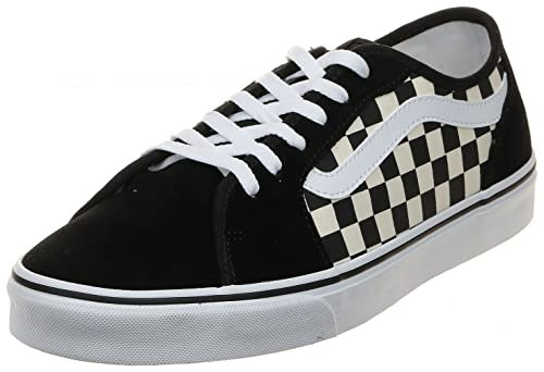 Vans Herren Filmore Decon Sneaker, Checkerboard Black White, 50 EU