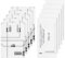 Smyidel Filtres pour Miele Aspirateur S200-S899,S2000-S8999,Classic C1,Dynamic U1,Compact C1/C2,Complete C1/C2/C3,5 X Filtre de Protection Moteur,5 X Filtre a Air d'Échappement