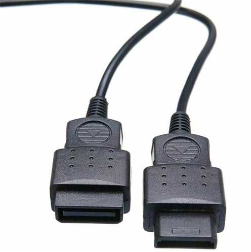 2PCS 6FT Controller Extension Cable Compatible with Sega Saturn Gamepad Joystick Pad Lead Cord Wire for SEGA Saturn for SS