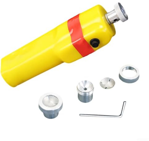 Electric Cue Tip Shaper For Snooker, Billiards & Pool 9 14 Mm Adjustable Grinding Discs, Plastic Metal Construction, Curved Tip Trimming Tool, 279 G(Electric drill)