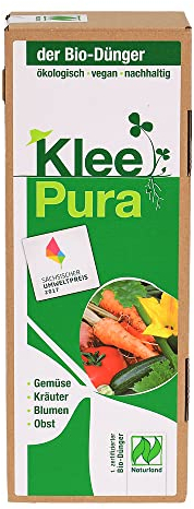 KleePura Bio Universaldünger. NATURLAND zertifiziert. Bio-Dünger für Gemüse, Kräuter, Blumen & Obst. Veganer Pflanzendünger aus Bio-Klee & Luzerne.1,75 kg