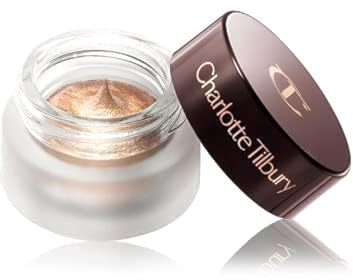 Charlotte Tilbury Eyes to Mesmerize Cream Eyeshadow - Long-Lasting Single Eyeshadow - Water-Infused Metallic Formula with Vitamin E for Crease-Resistant Wear - Chocolate Bronze (Mona Lisa)