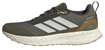 adidas Herren RUNFALCON 5 TR Running Shoes Laufschuhe, Shadow Olive/FTWR White/Bronze strata, 44 EU
