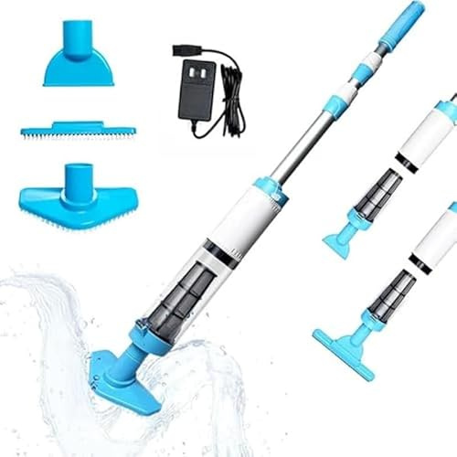 Itoolmax 3 in 1 Cordless Rechargeable Pool Vacuum Cleaner
