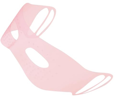 Uonlytech Mascarilla de Silicona Reutilizable para Ojos Colgante Rosa, Almohadilla de Masaje Ocular Acupresión, Antifaz para Aliviar Fatiga Visual y Proteger Durante Viajes y Entrenamientos