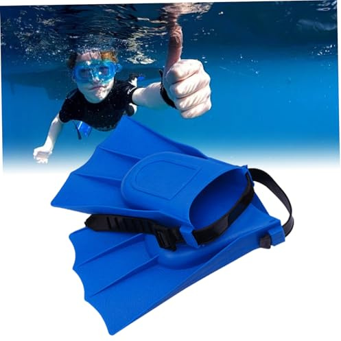 Pinne per bambini 1 paio 7, 5x4, 5 pollici EVA e PVC Pinne per immersione/nuoto con cinturino regolabile portatili di ricambio per bambini per avventure estive, da nuoto, decorazioni estive