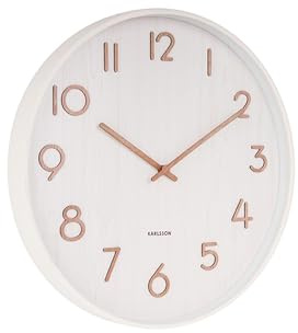 Karlsson Horloges Murales Modernes KA5809WH, Blanc