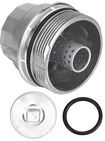 Qiilu Tappo alloggiamento filtro olio, sostituzione 15620-31060 15643-31050 Misura per Camry