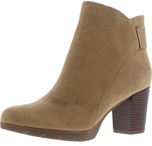 Anne Klein Women's Roselyn Ankle Boot, Natural, 5 UK