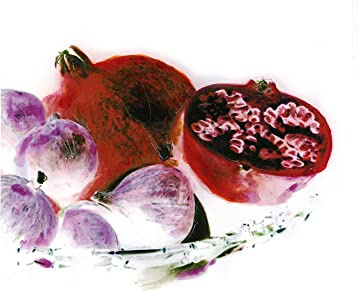 Komar Wandbild - Dinner Mediterranean - Größe: 50 x 70 cm - Poster, Kunstdruck, Dekoration, Wohnzimmer, Schlafzimmer