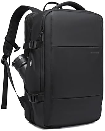 FANDARE Reseryggsäck laptop ryggsäck handbagage ryggsäck herr skolryggsäck med USB-laddningsport konvertibel duffle bag dam arbete skolväskor resor dagsryggsäck för 17 tums bärbar dator