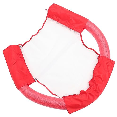 COSMEVIVI Pool Schwimmstuhl Netz Mit Aufblasbarer Nudel Leichter Tragbarer Wassersitz Für Erwachsene Und Junge Mädchen Flexibel Langlebig Für Pool Strand Und See Einfache Montage Und Aufbewa