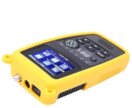 Receptor de satélite WS 6933 Buscador de satélite digital HD DVB S2 /S con brújula Konwerter para Antenas de Sistemas de Recepción Remota