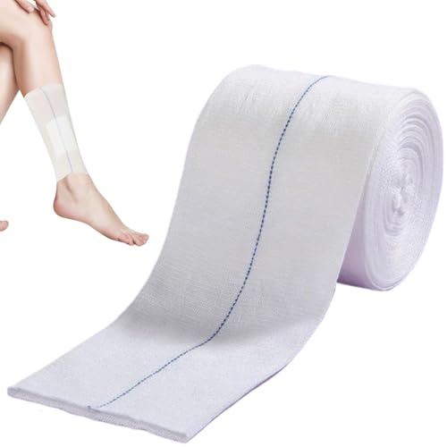 Elastic Tubular Bandage Roll – Bandage for Arm, Leg, Knee, Ankle – Stretchable, Breathable Support for Injuries, Swelling, Strains & Sprains