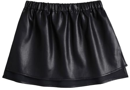 YCHUCH Medias medias para debajo de los vestidos, abertura lateral, ropa interior para mujer, cintura elástica, minifalda, minifalda corta con abertura de encaje, lencería, Negro, Talla única