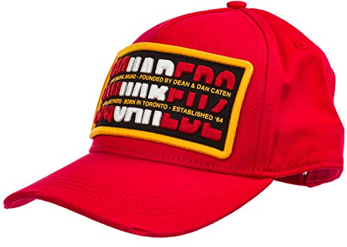 DSQUARED2 Herren Cap Rosso