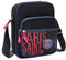Paris Saint-Germain Umhängetasche - Offizielle Kollektion, Schwarz, 20 x 25 x 10 cm, Herren, PSG-Fans