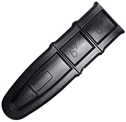 Gereiny 6/8/10in scie d'élagage Plaque de Guidage Couvre tronçonneuse Barre Couverture en Plastique Fourreau Protecteur électrique scie à chaîne Accessoire Noir