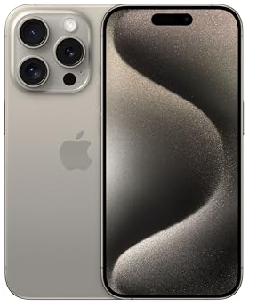 Apple iPhone 15 Pro 512 GB - Titan Natur (Generalüberholt)