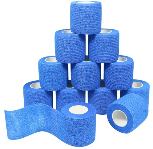 Venda Elastica Adhesiva 12 Rolls 5cm Venda Cinta Deportiva Tape Crossfit