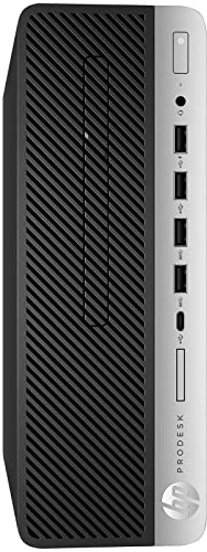 HP Ordenador de escritorio ProDesk 600 G3 SFF, procesador Core i5-7400T, memoria RAM de 8 GB, disco SSD de 240 GB, Win 11 Pro (reacondicionado)