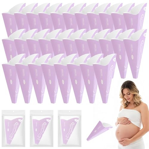 30 pezzi di orinella da donna, per orinatoio, per donne in piedi, per pipì, per donne in viaggio, per campeggio, escursioni, attività all'aria aperta, disagi
