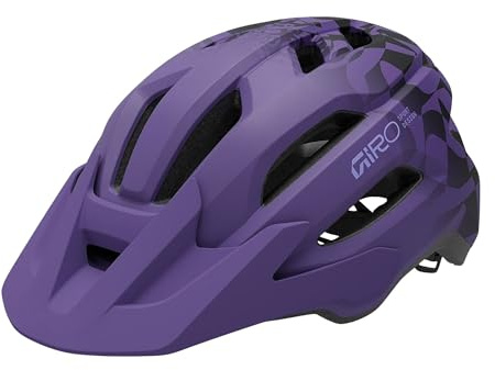 Giro Fixture II Youth Unisex Sport Helmet, Purple Rush, In-Mold Construction, Recreation