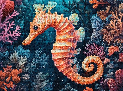 Pussel 1 000 delar, träpussel vuxna söt Haima impossibla klassiska pusselpussel 75 x 50 cm, familjespel, pussel stressminskning tankespel, pusselälskare w0-445