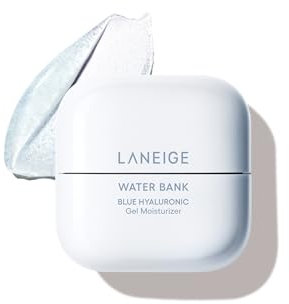 LANEIGE Water Bank Blue Hyaluronic Gel Moisturizer: Hydrate and Visibly Soothe, 1.6 fl. oz.