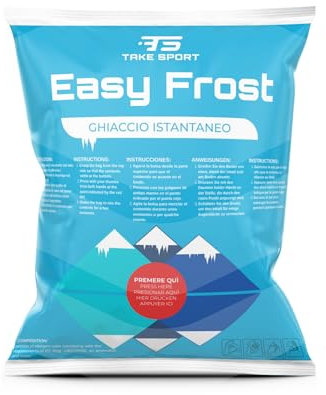 TS Take Sport® Pack de Froid Instantané Normal 1 Pièce – Poche de Glace Jetable pour Athlète Professionnel Douleur Musculaire Entorse Blessure Sportive Cryothérapie Récupération