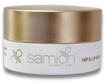 SAMION | BRUSTWARZEN- UND LIPPENBALSAM | 15ml | Tiefenwirksame Pflege | Natürliche Inhaltsstoffe | Vegan