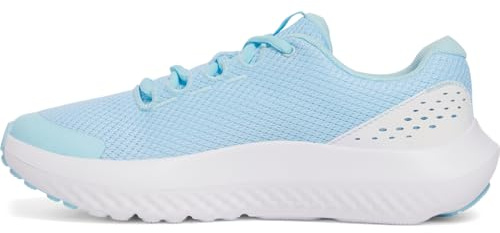 Under Armour Sneaker da ragazza Grade School Surge 4, (494) Ruscello/Ruscello/Iridescente, 5.5 Big Kid