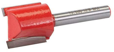 ¼” Shank - 20mm x 20mm Tungsten Carbide Straight Router Bit - Worktop Wood Cutter - Loops