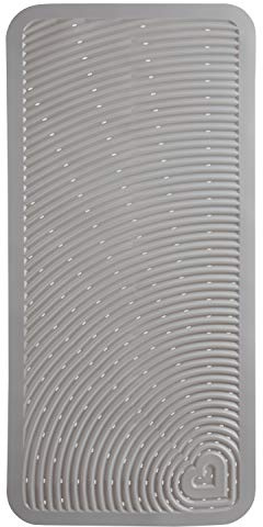 Munchkin Soft Spot Baby Bath Mat for Tub, Cushioned Bathtub Mat for Toddlers and Kids, 36x17, Grey