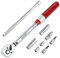 BINGCOBBER 3/8-inch Torque Wrench Set - Dual-Direction,72-Tooth Ratchet Head,Adjustable 10-60Nm, ±3% Accuracy for Road & Mountain Bikes