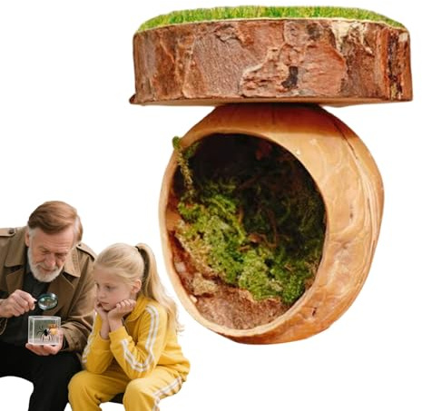 Habitat ragni | Accessori per terrario per ragni | Riparo magnetico fatto a mano per rettili Ragni di mantide terrario