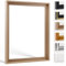 Bildershop-24 Schattenfugenrahmen mit Schattenfuge Lemgo Rahmen für Keilrahmenbilder und Leinwände 80 X 120cm Eiche Natur Dekor