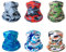 6er Pack Bandana Multifunktionstuch Nahtlose Bandanas Nahtlose Kopfbedeckung Reiten Gedruckt Bandanas Elastisch Schlauchtuch Nahtloses Halstuch für Outdoor-Sport Radfahren Angeln