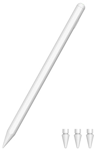 Pencil 2. Generation für iPad 2018-2025, Stylus Stift für iPad Schnellaufladung Palm Rejection, iPencil Pro für ipad 11-6, Mini 7/6/5, Air M3/M2/5/4/3, i-Pad Pro M4 13/12.9″/11″