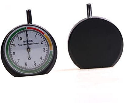 Gatuida Medidor De Profundidad De Neumáticos Calibre De Banda De Rodadura Robusto y Preciso