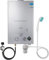 Scaldabagno a Gas GPL con Modalità Inverno ed Estate Caldaia a Gas GPL da 12kW a Parete senza Serbatoio Scaldacqua Istantaneo Display a LED(6L) [Classe di efficienza energetica A]